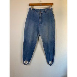 1980s Vintage Iconic Sasson Hi rise Skinny Jeans Sz 13